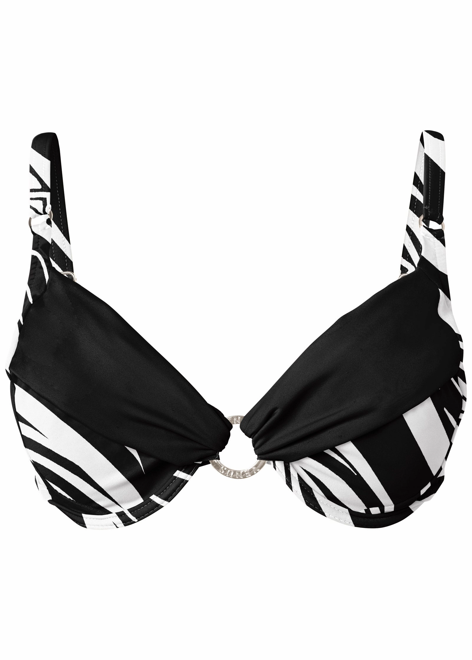 Sally Underwire Ring Top - Deep Waves