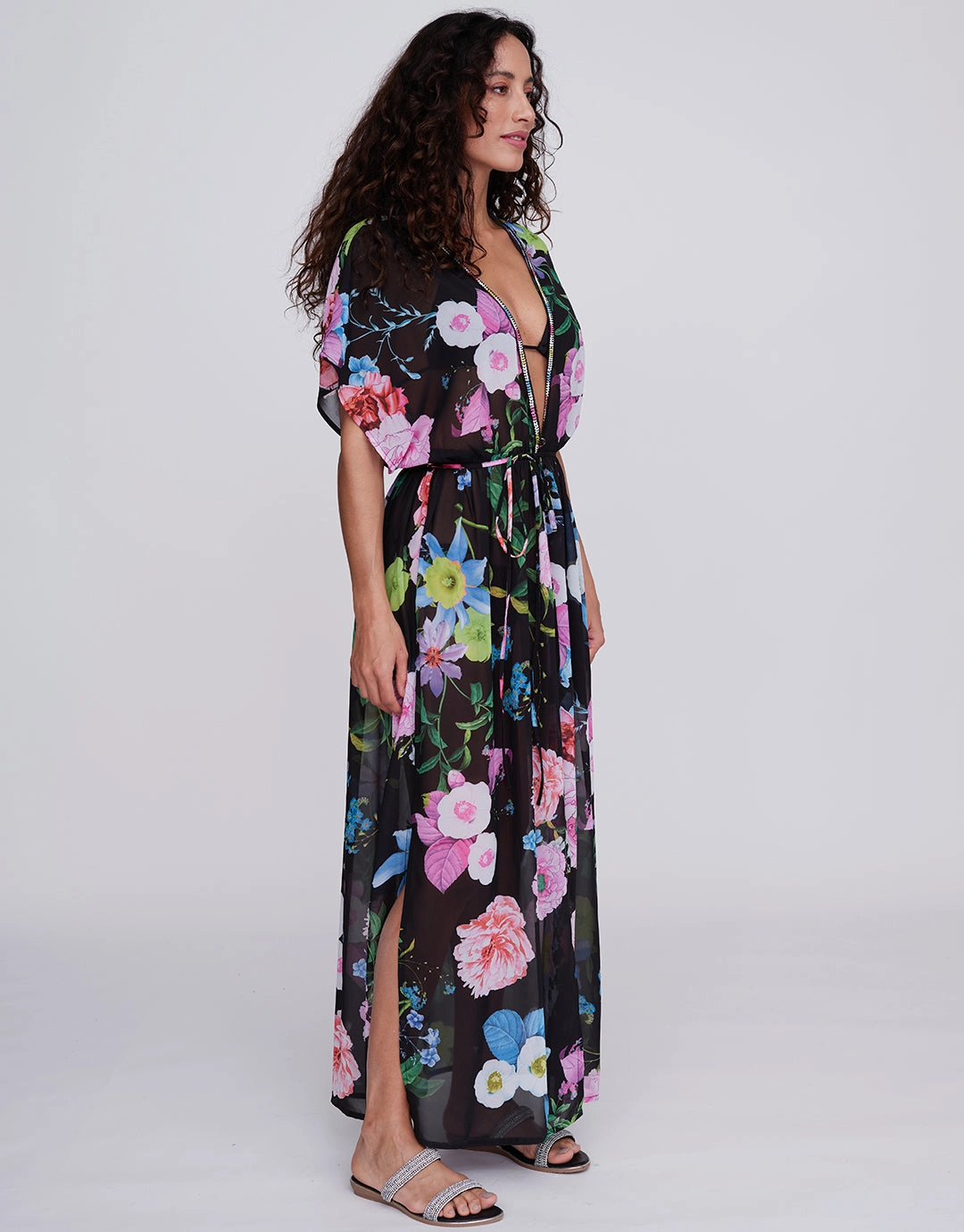 Samba Maxi Cover Up - Black