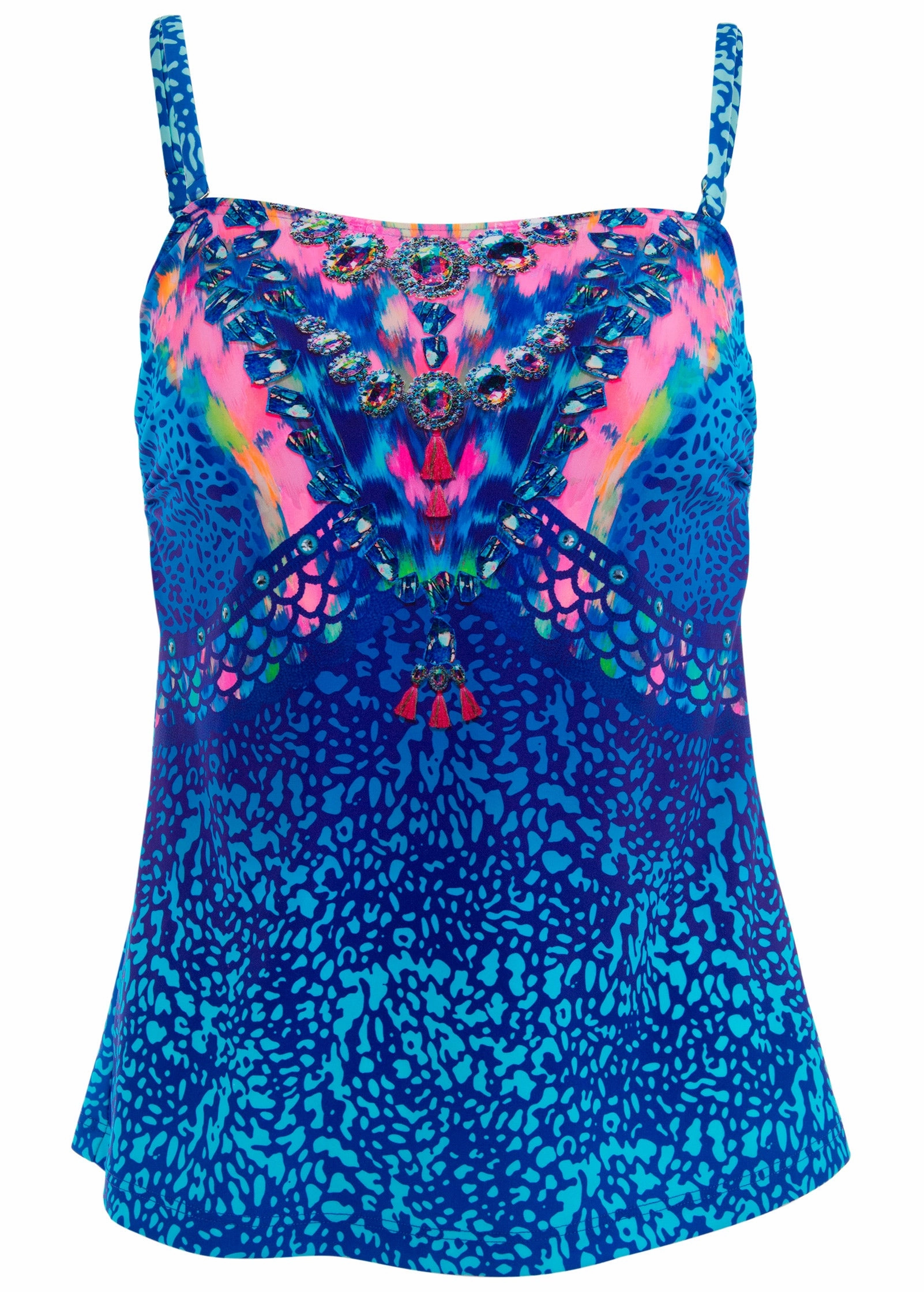 San Juan Bandeau Tankini - Timeless Treasure