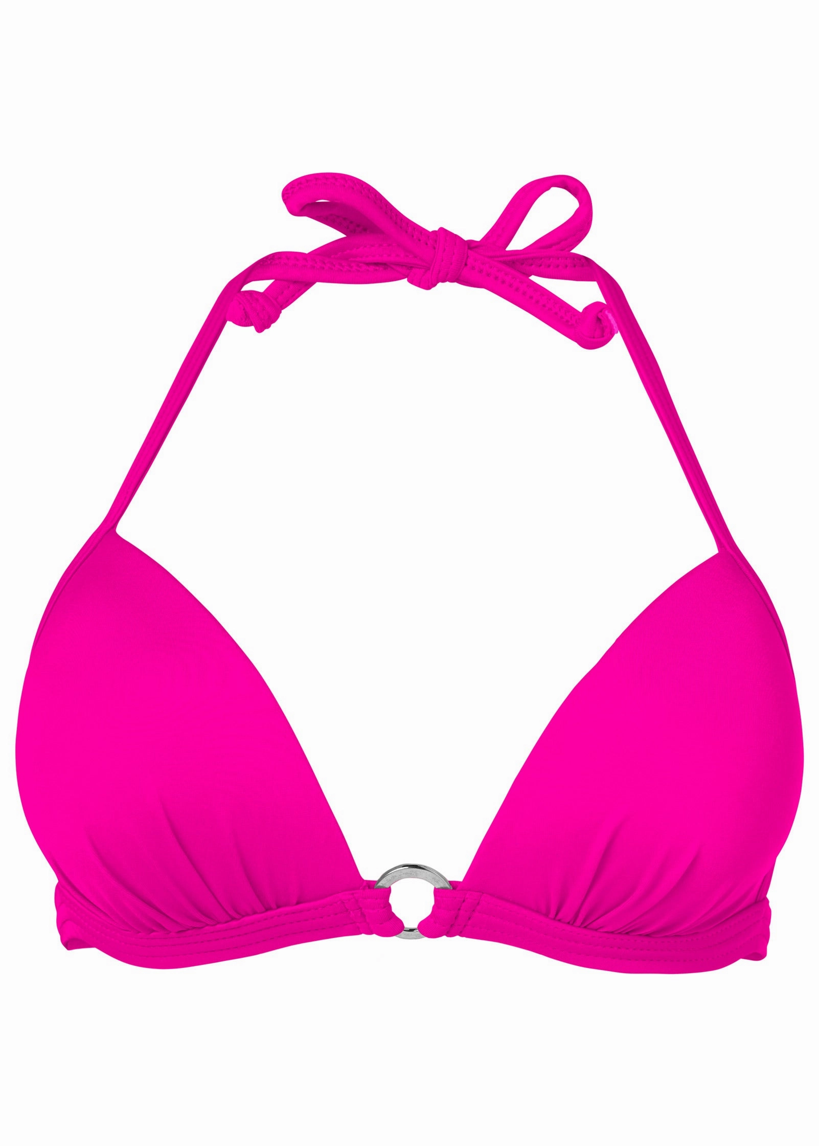 Santa Cruz Push-Up Triangle Top - Electric Pink