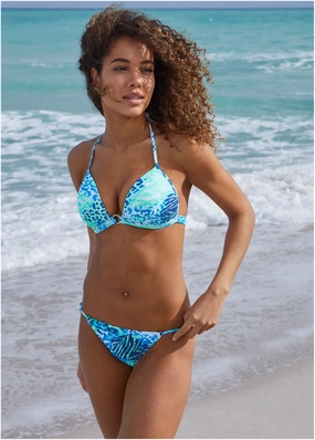 Santa Cruz Push-Up Triangle Top - Jungle Tides