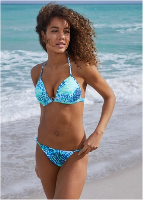 Santa Cruz Push-Up Triangle Top - Jungle Tides