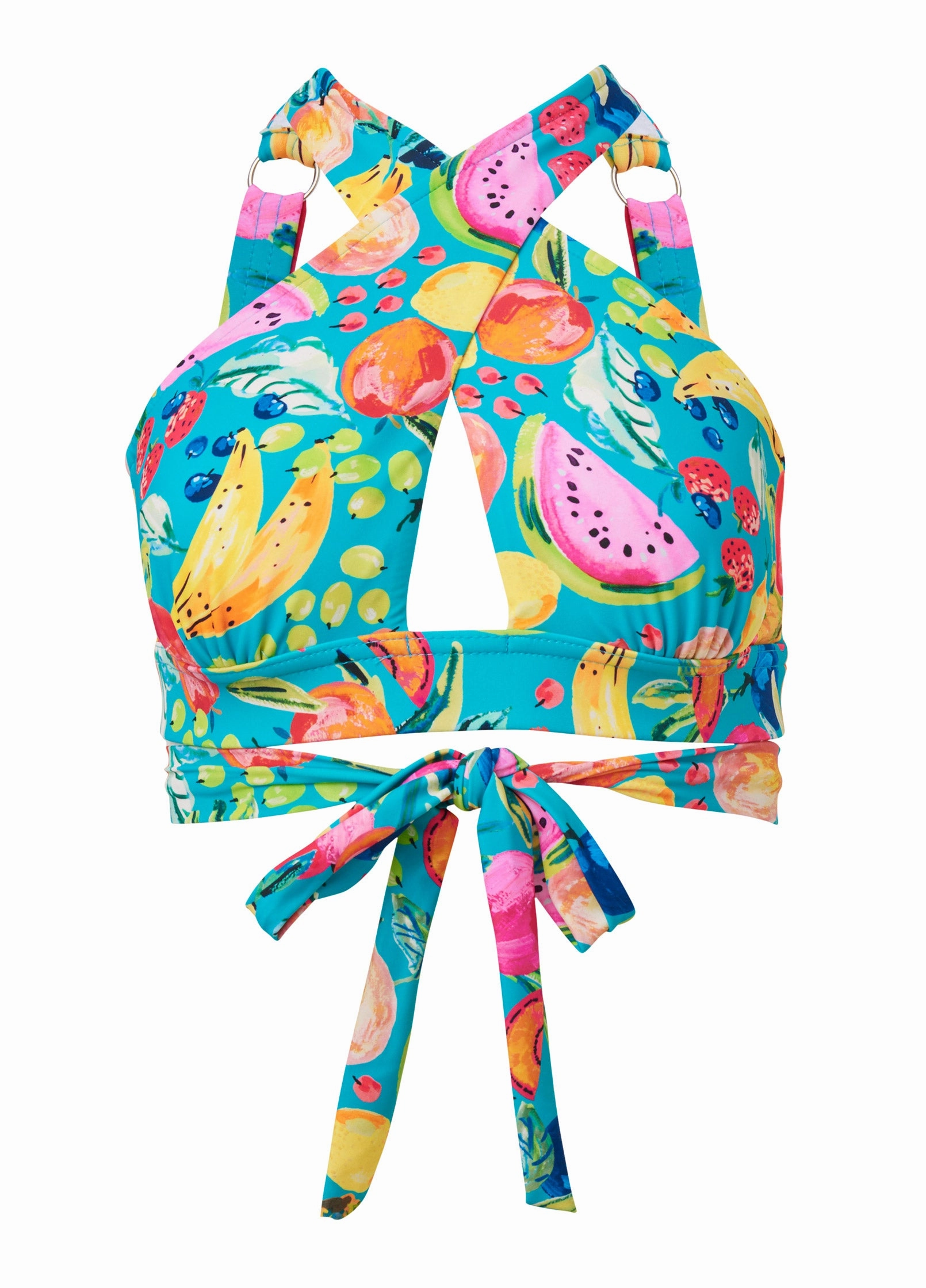 Savage Wrap Bikini Top - Fresh Fruit