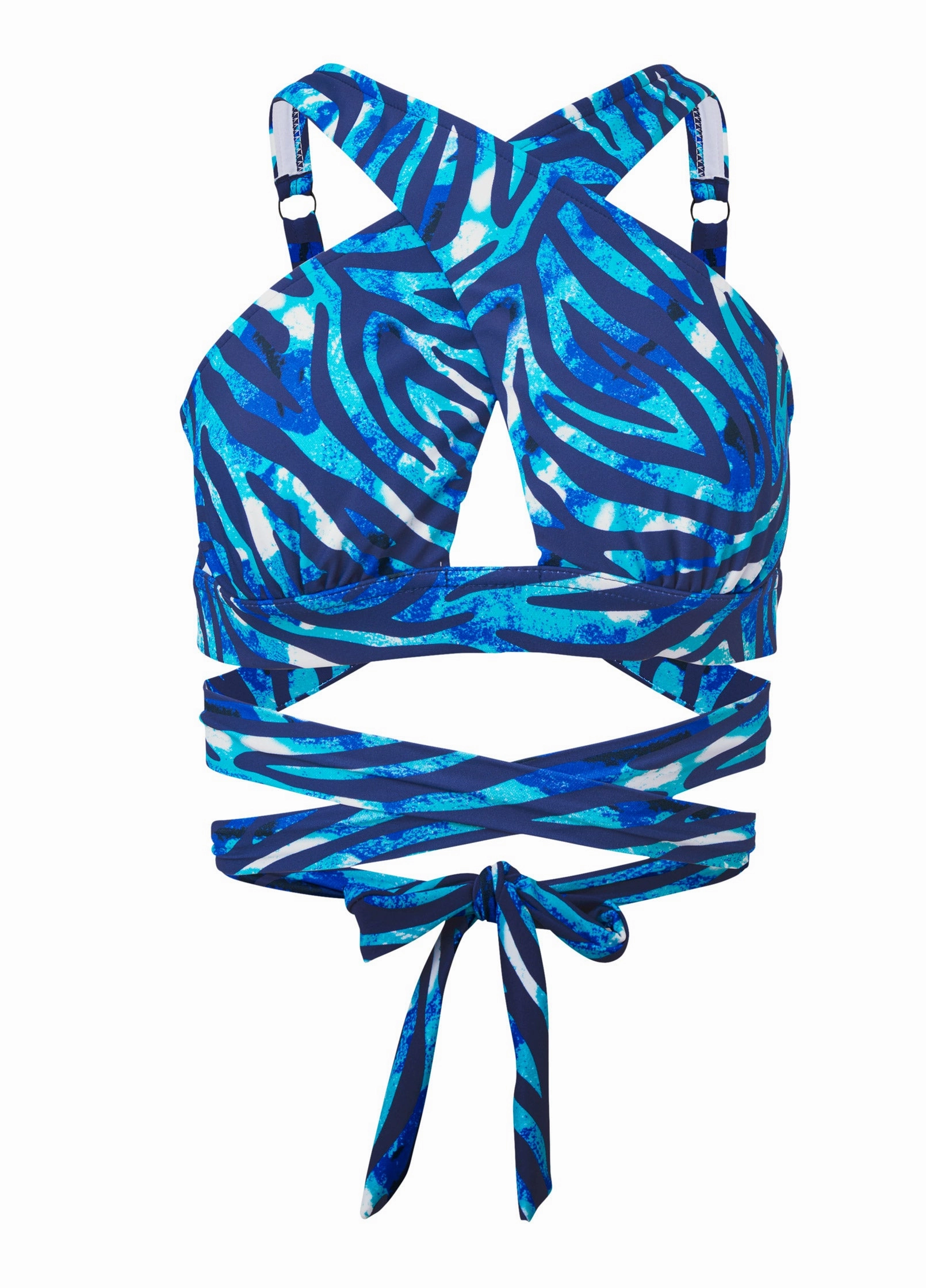 Savage Wrap Bikini Top - Sea Bliss