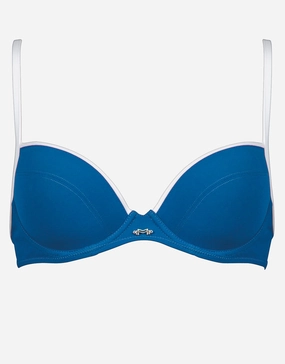 Scope Bikini Top - Cobalt White