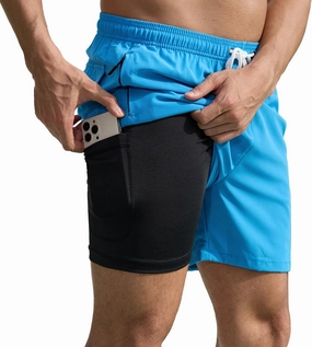 Scotamalone Mens Swim Trunks Swim Shorts Swimming Trunks Swimwear Bathing Suits Quick Dry with Zipper Pockets