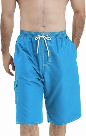 Scotamalone Mens Swim Trunks Swimming Shorts Swimwear Bathing Suits Quick Dry 11 Inch with Mesh Lining