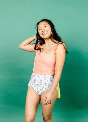 Sea-Haw | High-Waisted Bottoms
