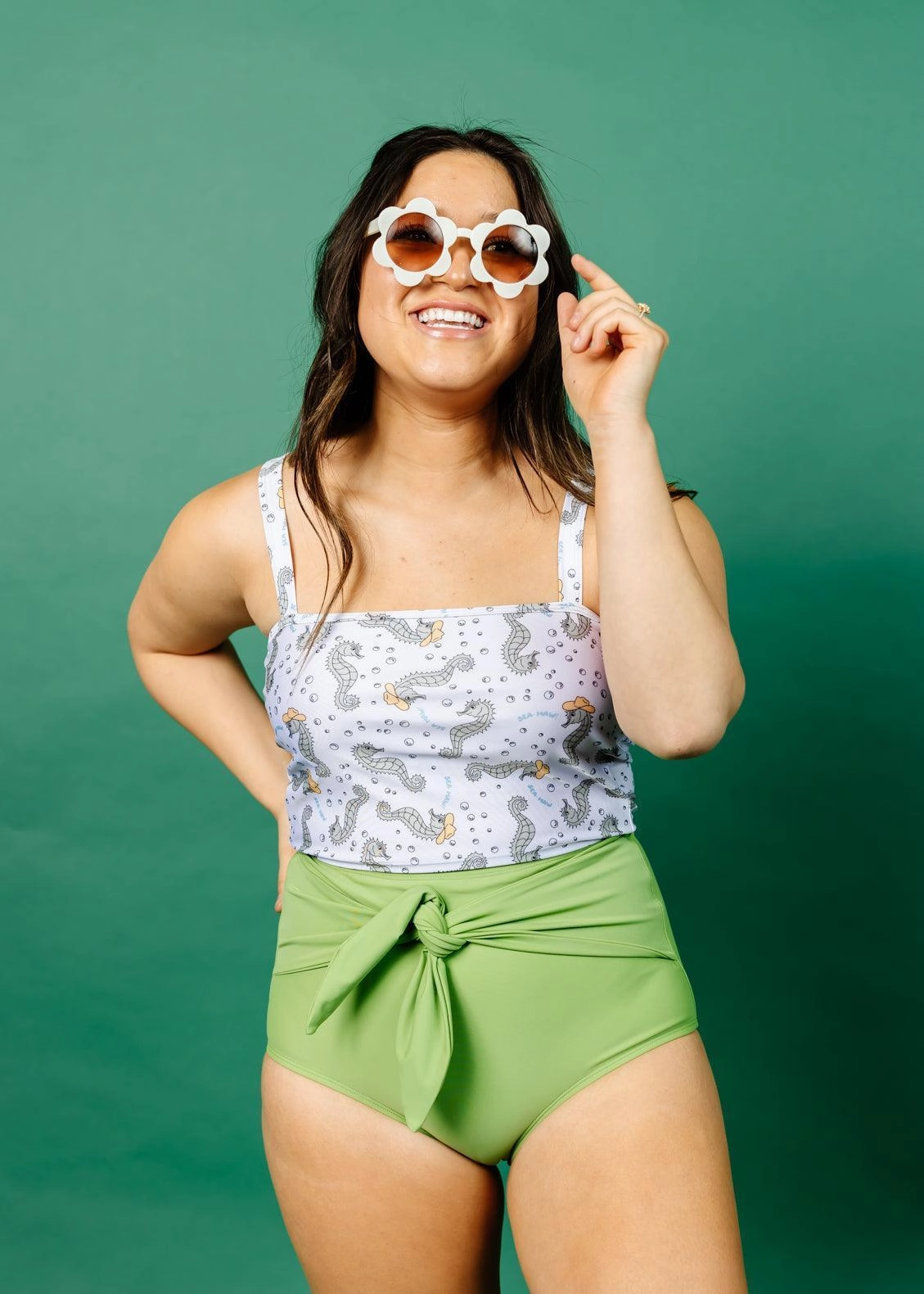 Sea-Haw | Latter-Back Top