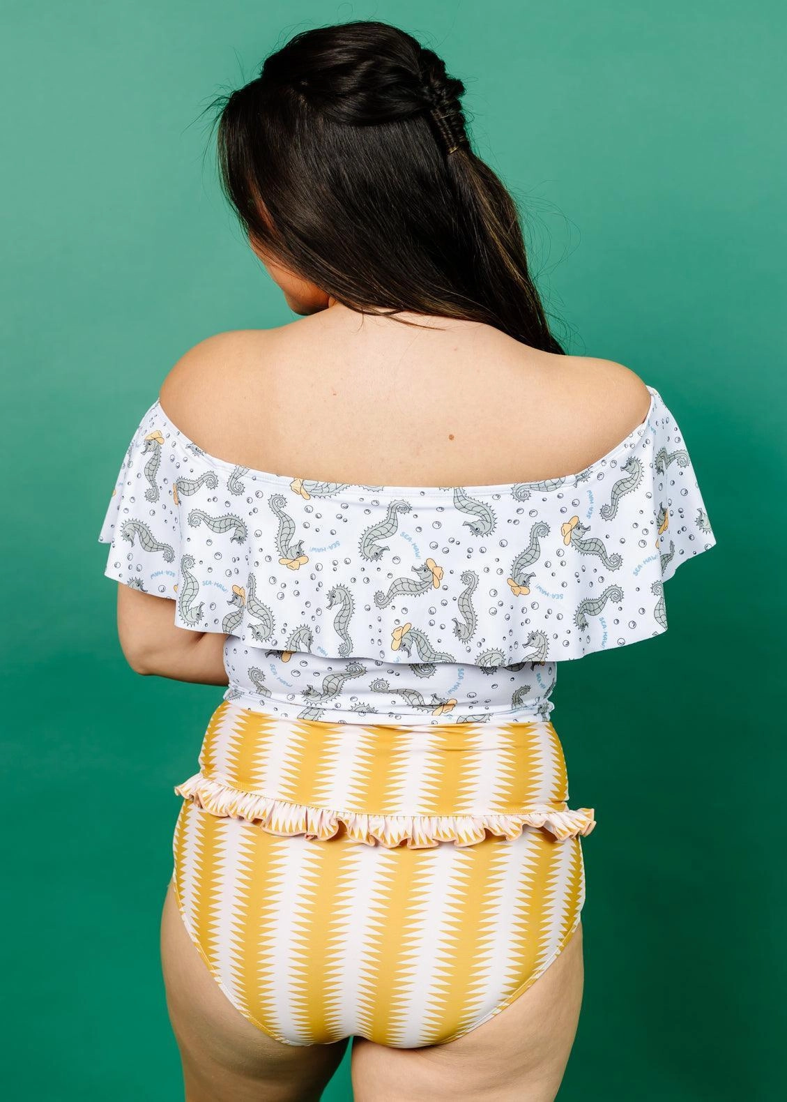 Sea-Haw | Ruffled Around Top