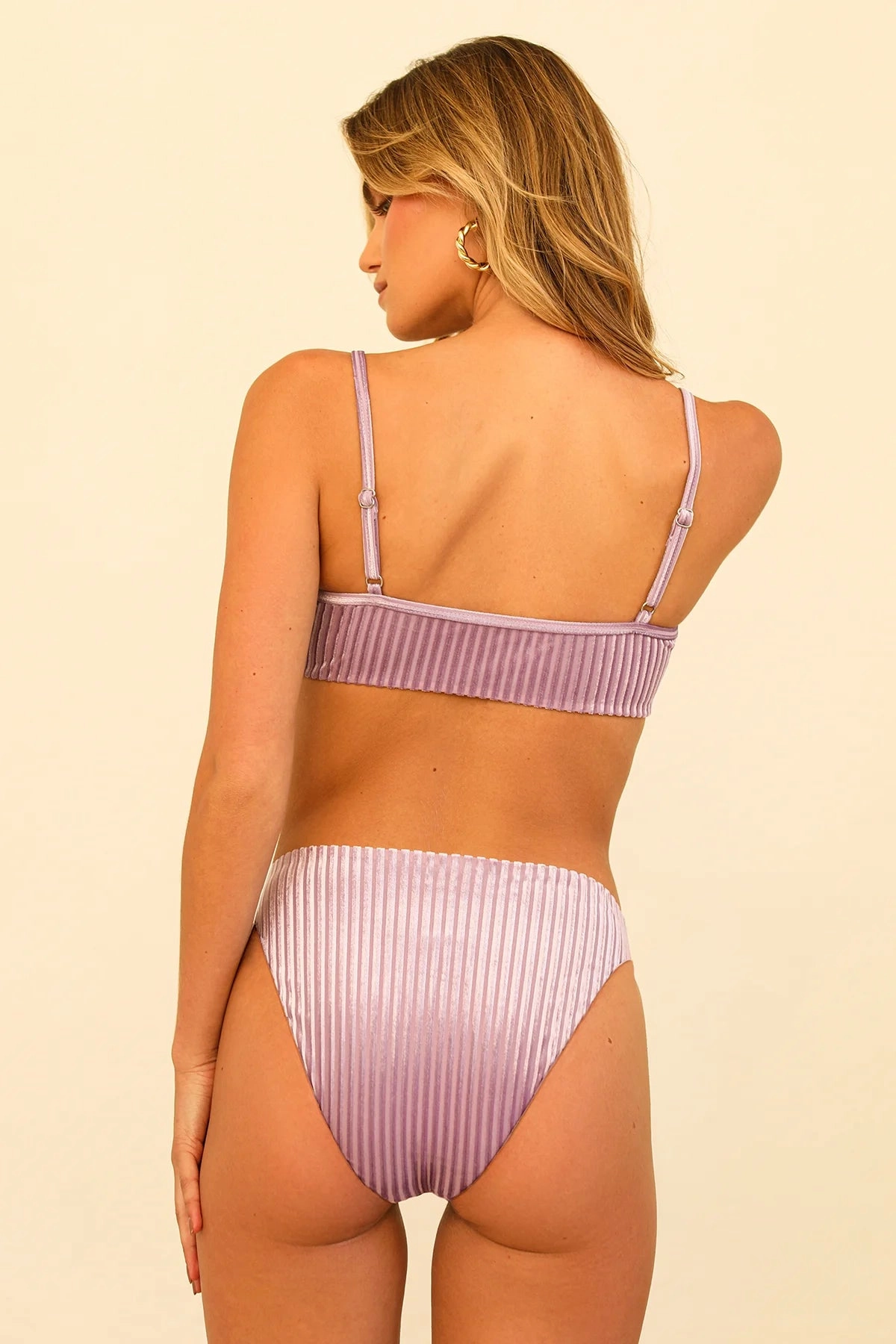 Seashore Cheeky High Waisted Bikini Bottom