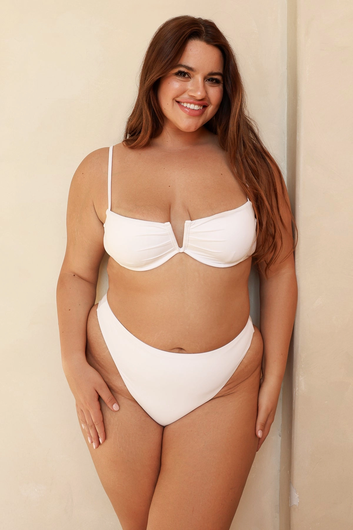 Seashore High Waist Cheeky Bikini Bottom