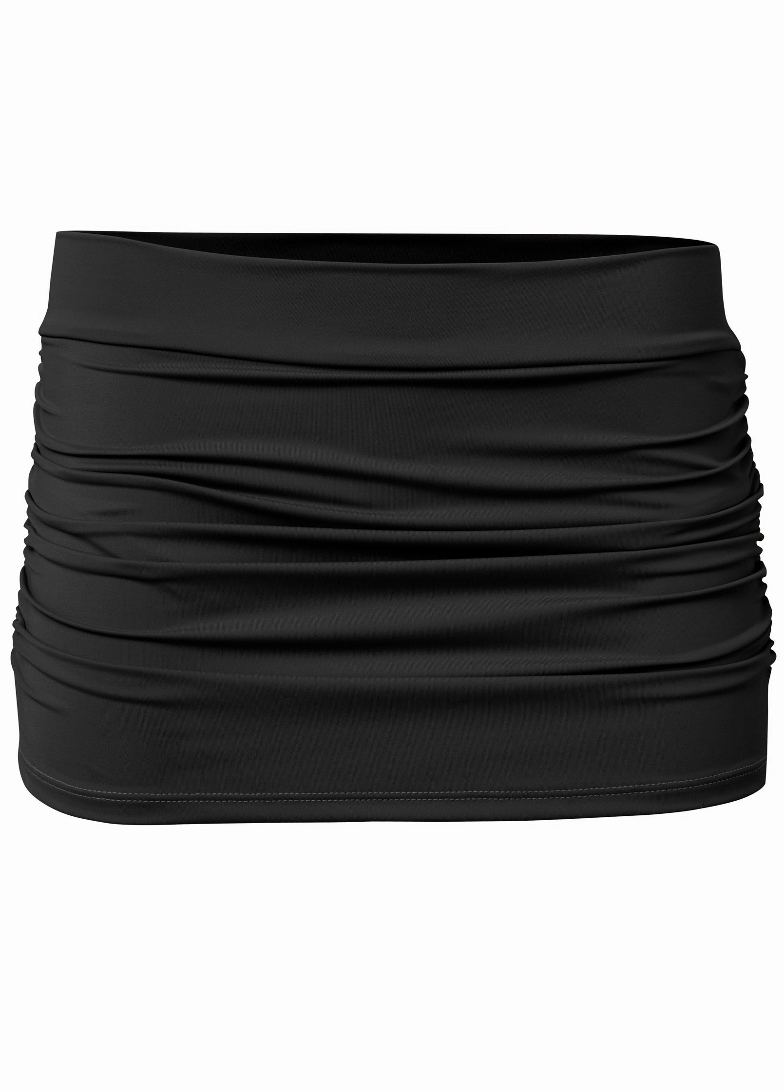 Sensational Swim Skirt - Black Beauty