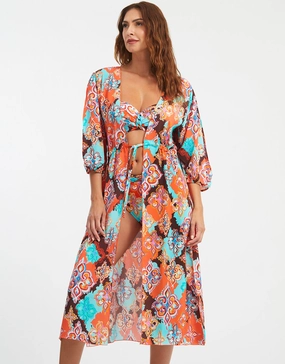 Sheila Maxi Kaftan - Multi