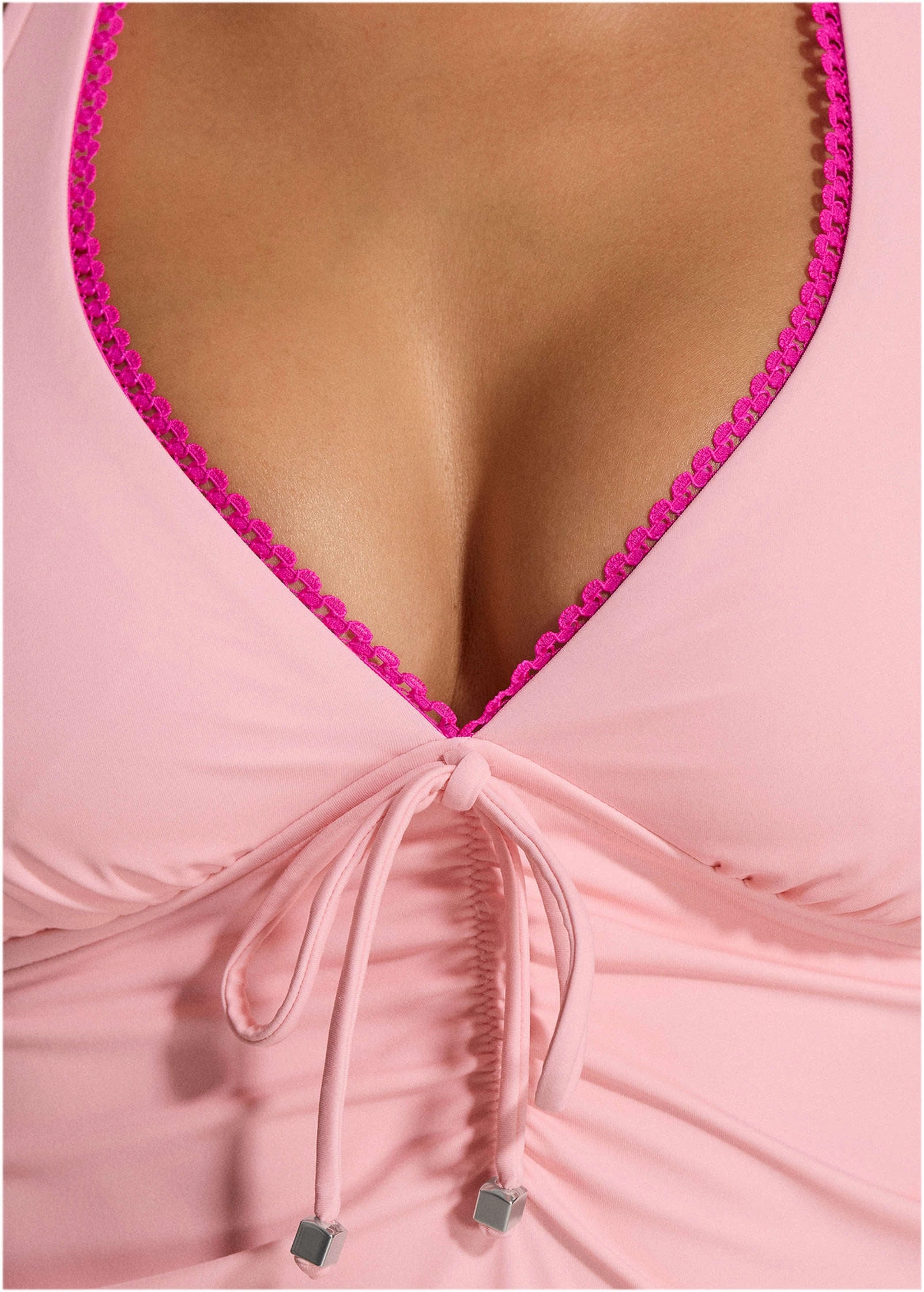 Sicily Halter Tankini - Almond Blossom