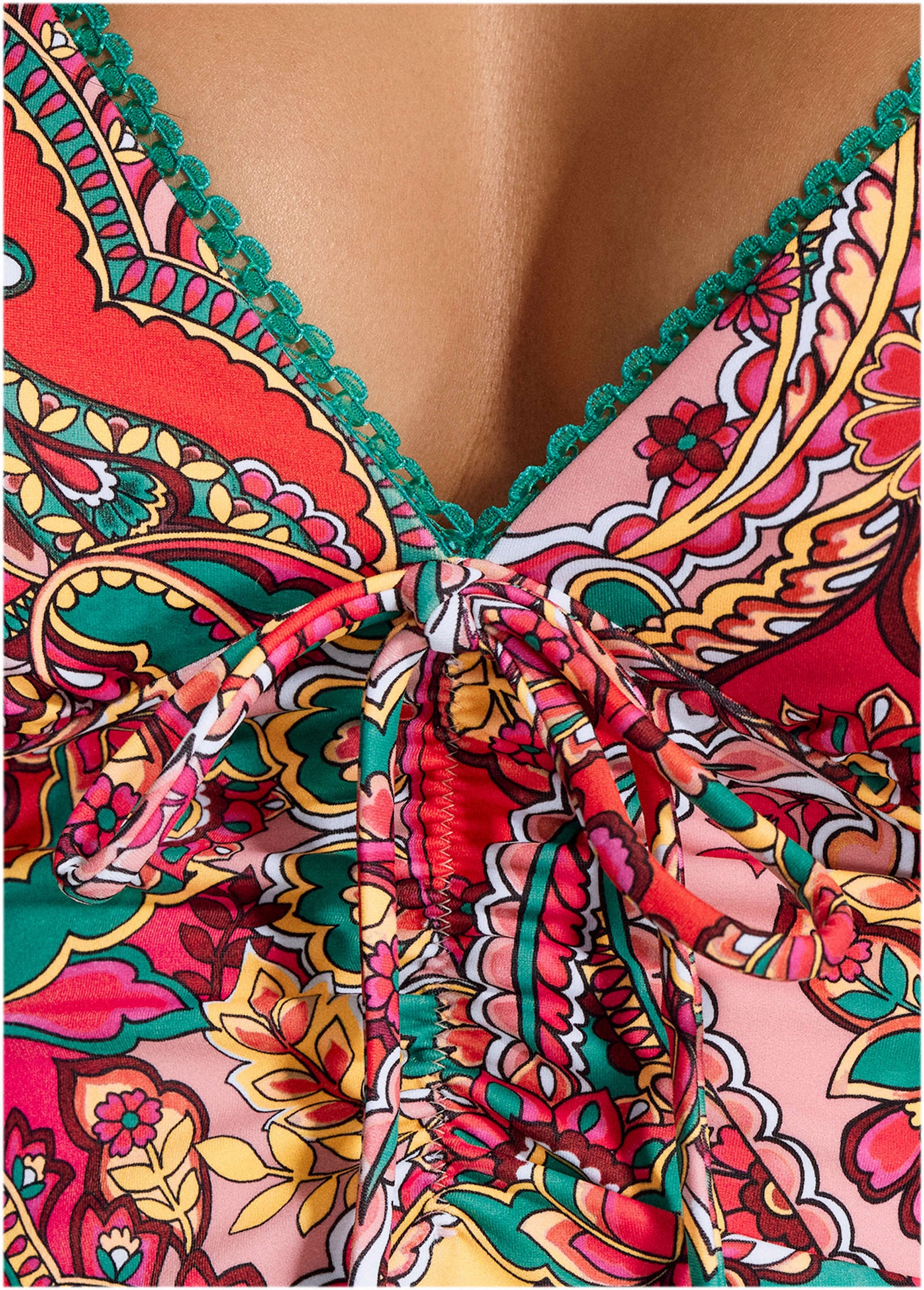 Sicily Halter Tankini - Indian Parade