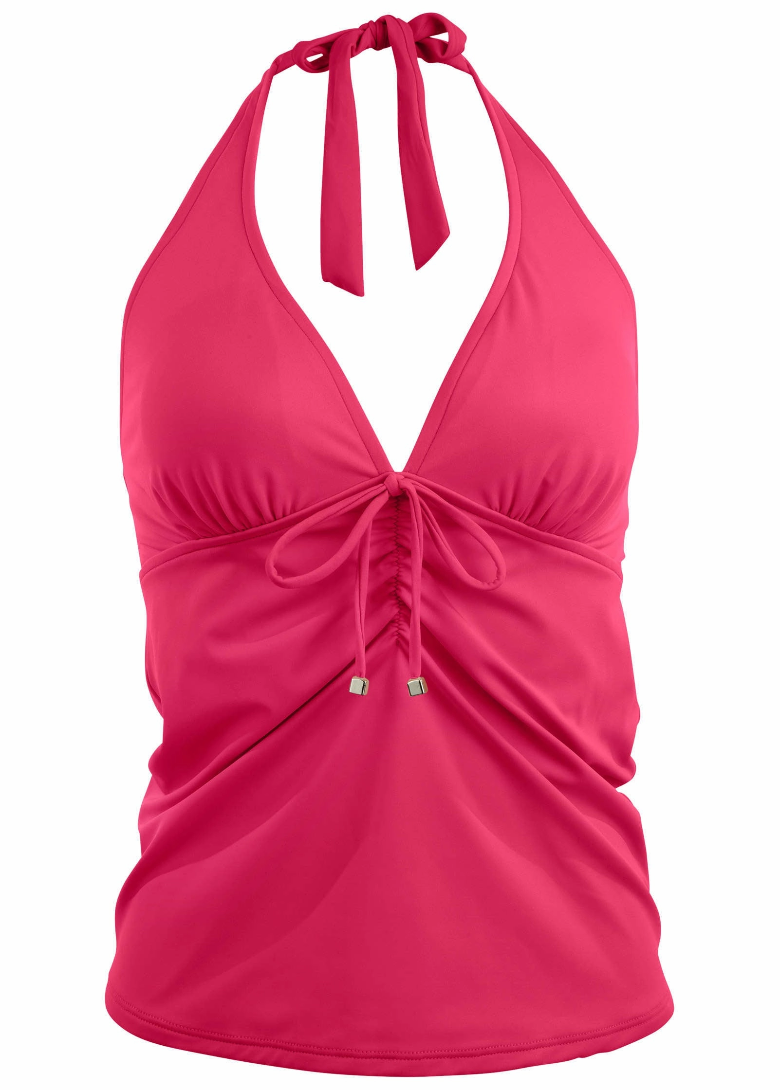 Sicily Halter Tankini - Raspberry