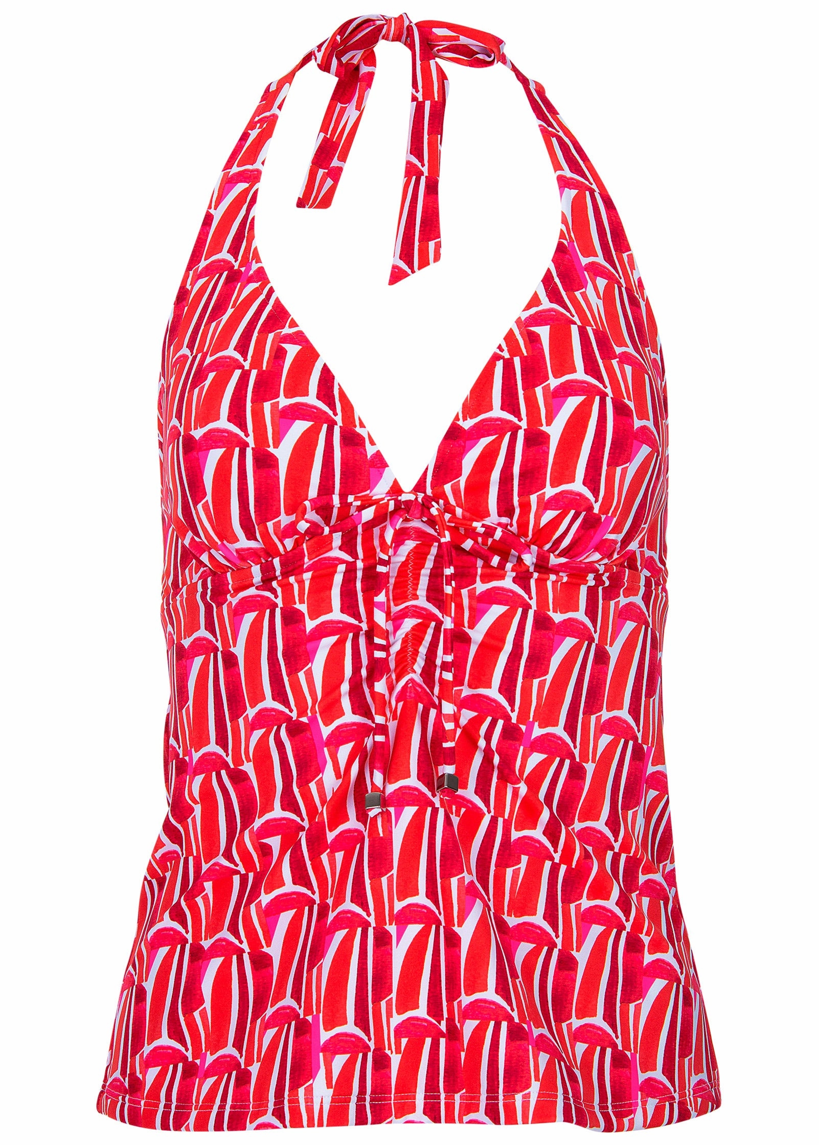 Sicily Halter Tankini - Strawberry Fields