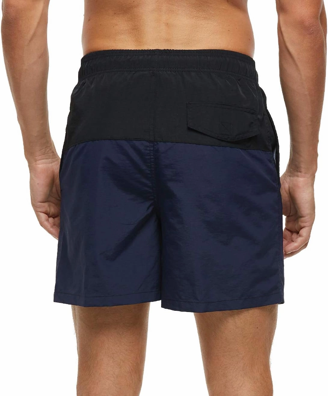 SILKWORLD Men's Swim Trunks Quick Dry Beach Shorts with Pockets