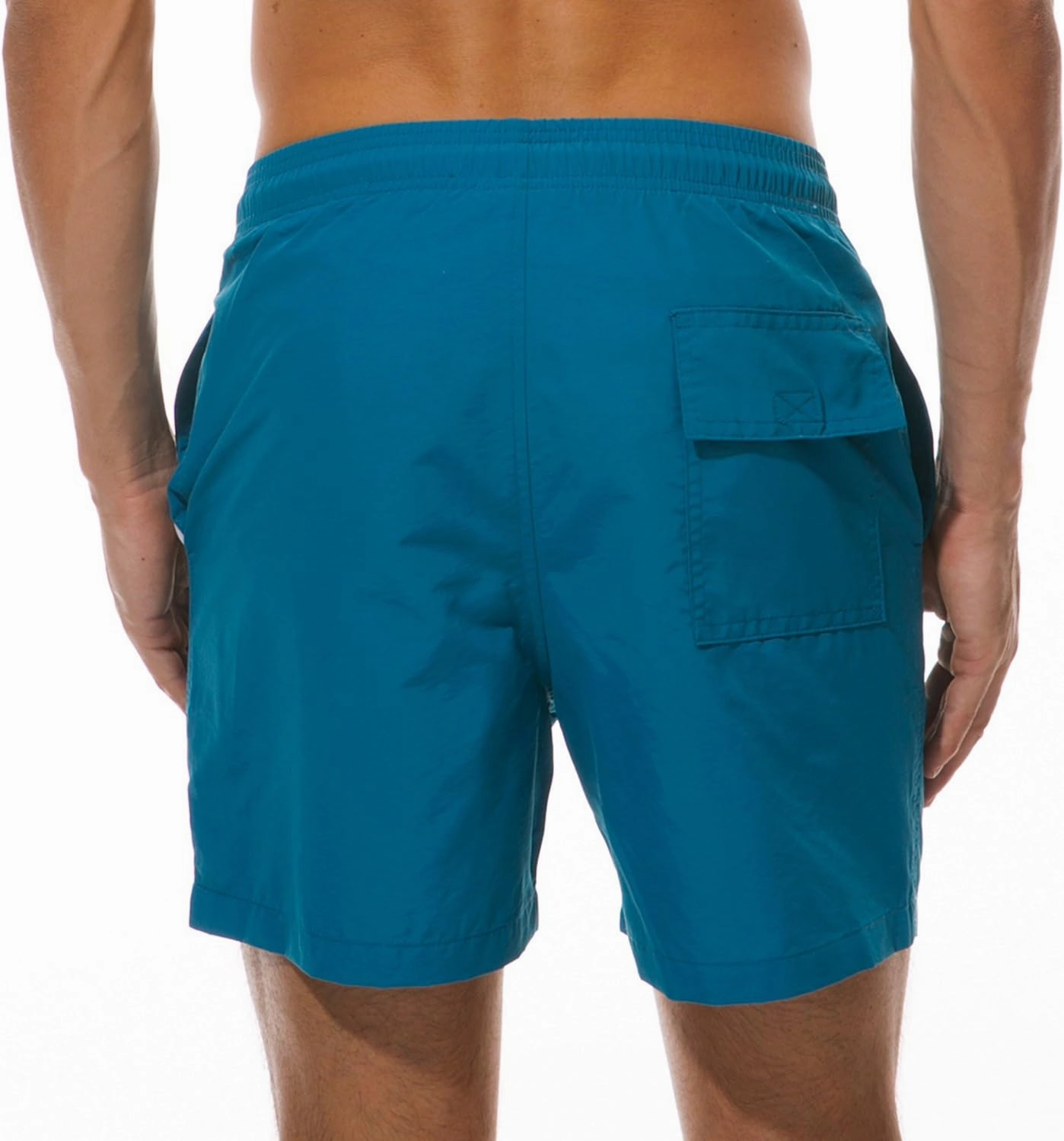 SILKWORLD Men's Swim Trunks Quick Dry Beach Shorts with Pockets