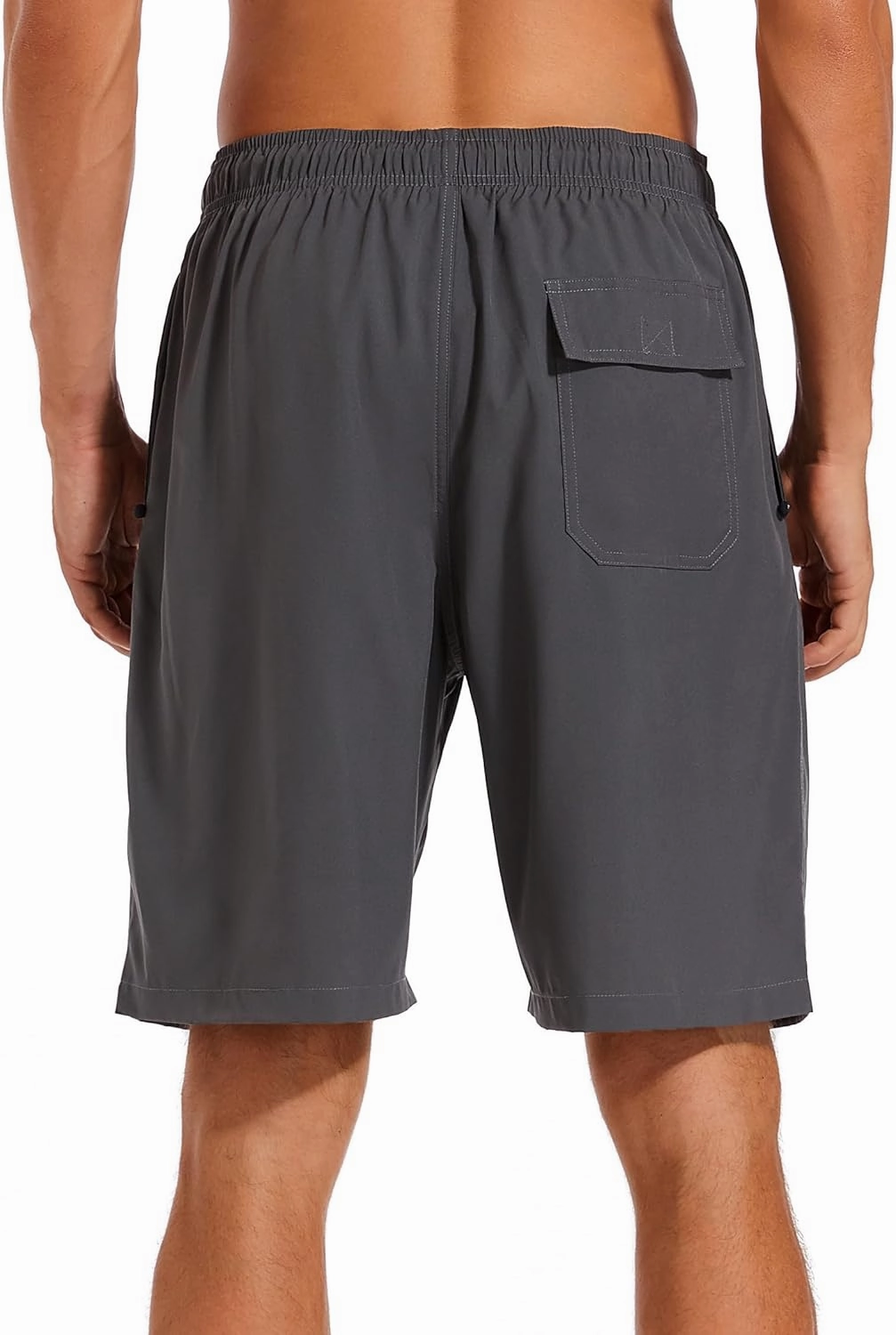 SILKWORLD Mens Swimming Shorts Quick Dry Beach Trunks Swimwear with Mesh Lining