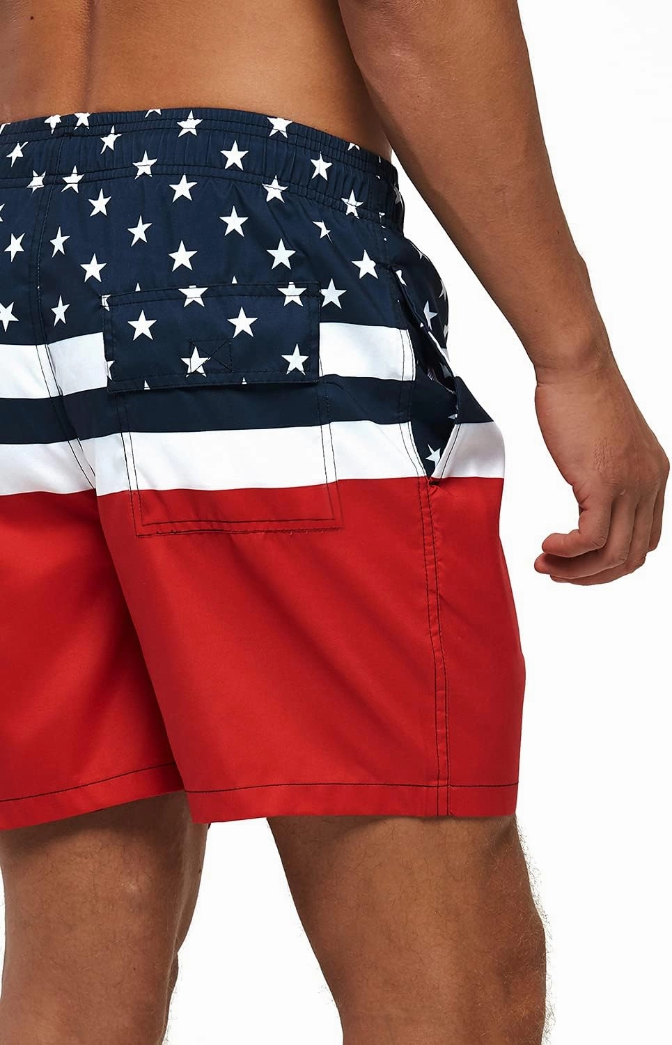 SILKWORLD Mens Swimming Trunks 5 Inch Inseam Swim Shorts Summer Bathing Suit Swimwear Beachwear with Pockets