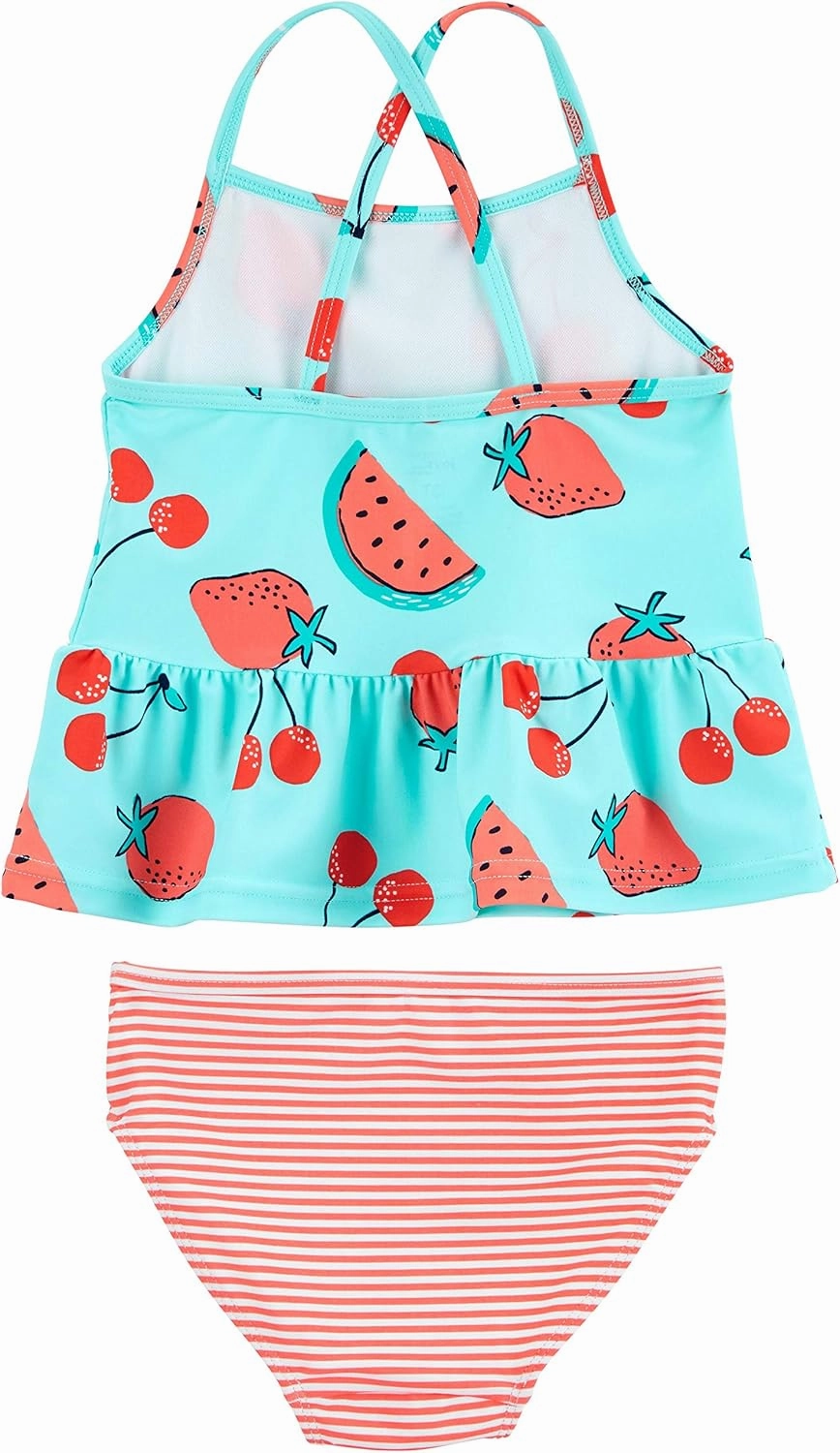 Simple Joys by Carter's Girls' 3-Piece Assorted Rashguard Sets