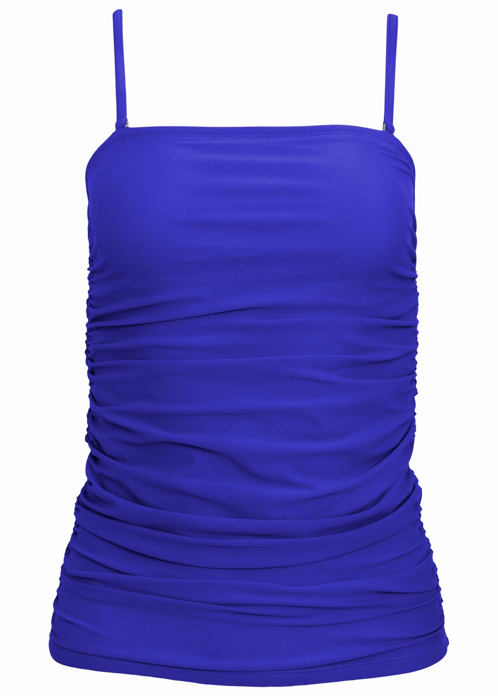 Slimming Bandeau Tankini - Cobalt Blue