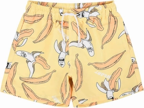 SNOW DREAMS Boys Swim Trunks Quick Dry Swim Shorts Lightweight Bathing Suits Side Pocket