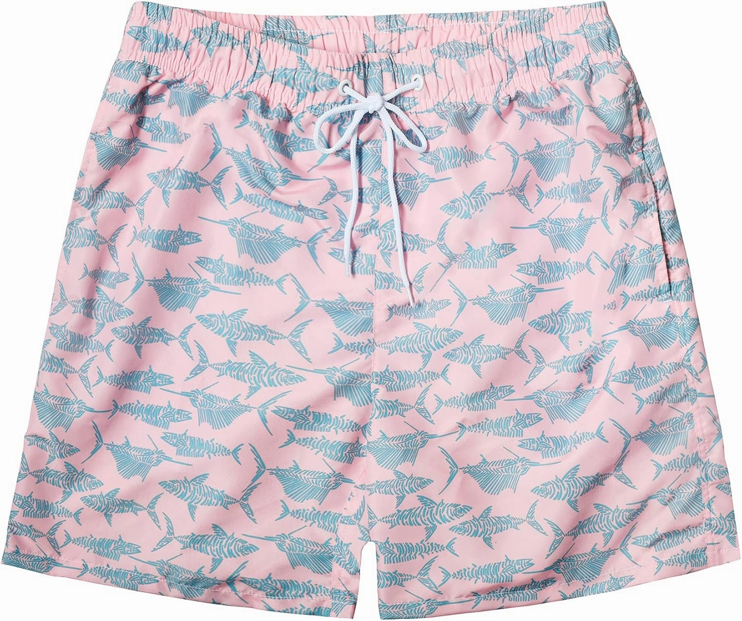 SNOW DREAMS Boys Swim Trunks Quick Dry Swim Shorts Lightweight Bathing Suits with Pocket