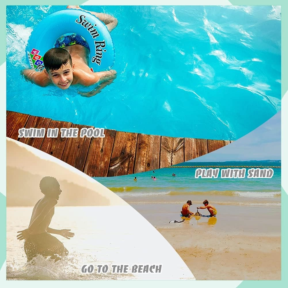 SNOW DREAMS Boys Swim Trunks Quick Dry Swim Shorts Lightweight Bathing Suits with Pocket