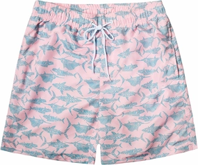 SNOW DREAMS Boys Swim Trunks Quick Dry Swim Shorts Lightweight Bathing Suits with Pocket