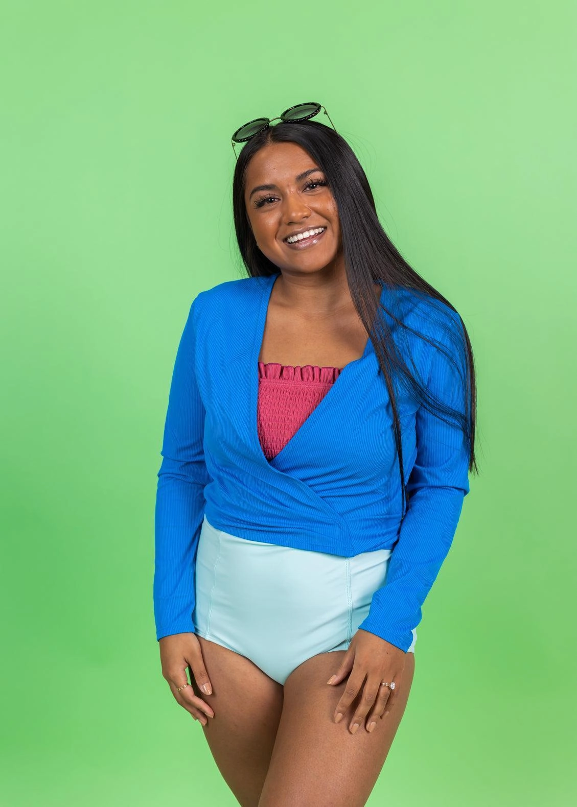 Spearmint | Extended High-Waisted Bottoms