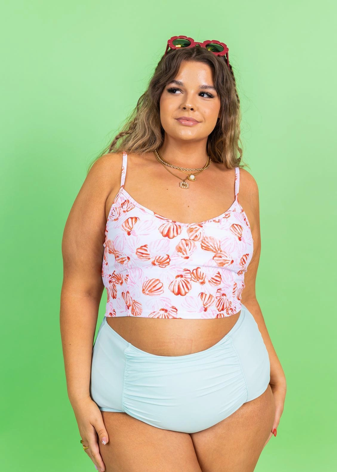 Spearmint | Ruched Bottoms 2.0