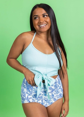 Spearmint | Tied-Up Top