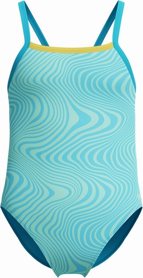 Speedo Girl's Swimsuit One Piece Thin Straps