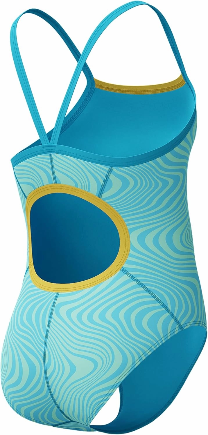 Speedo Girl's Swimsuit One Piece Thin Straps
