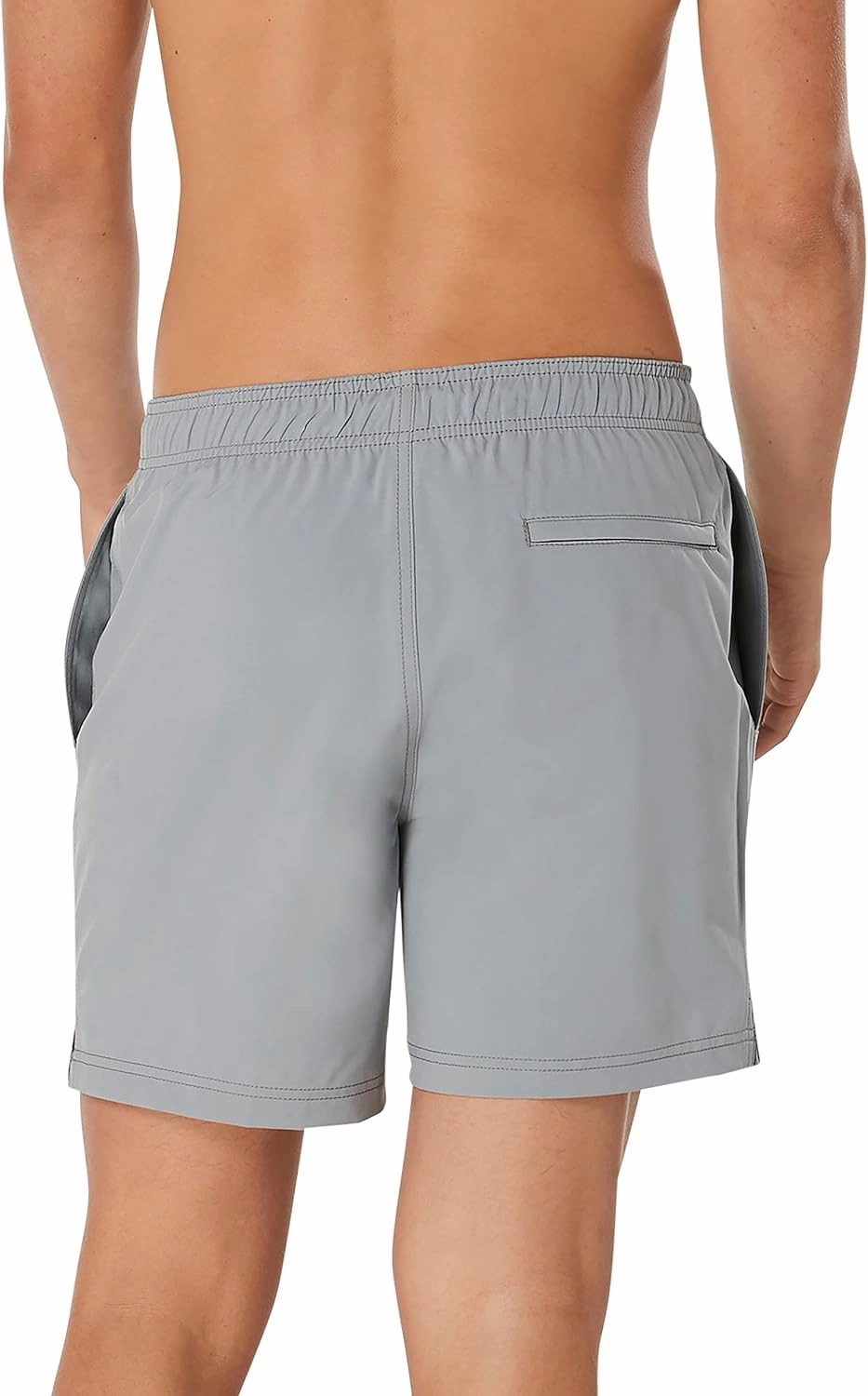 Speedo Men's Swim Trunk Mid Length Redondo Solid