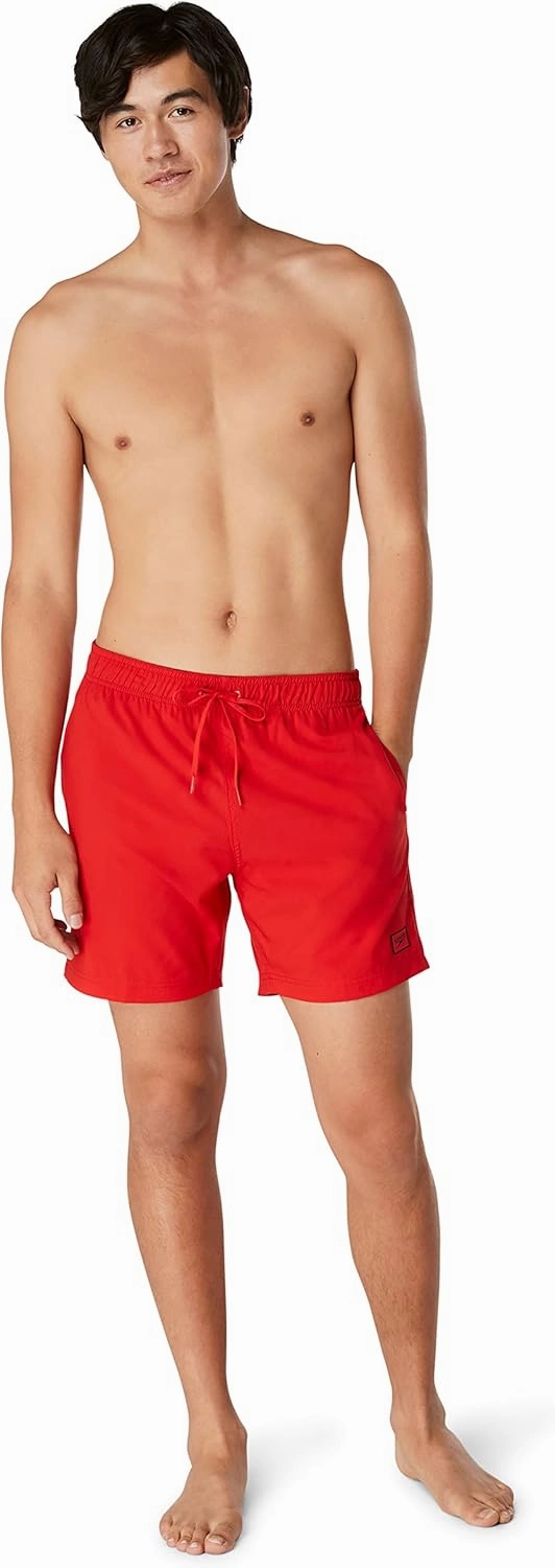 Speedo Men's Swim Trunk Mid Length Redondo Solid