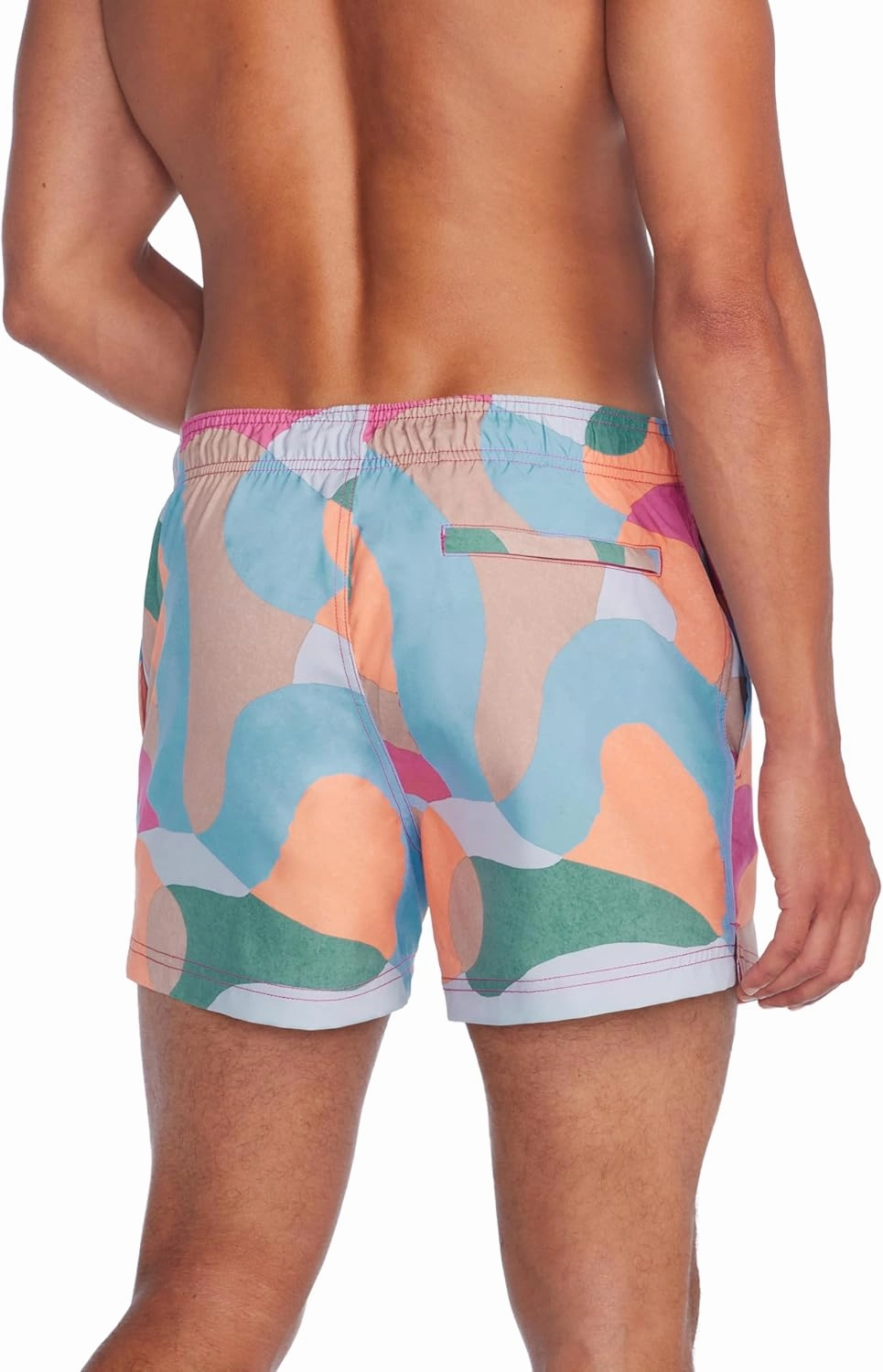 Speedo Men's Swim Trunk Short Length Redondo Striped
