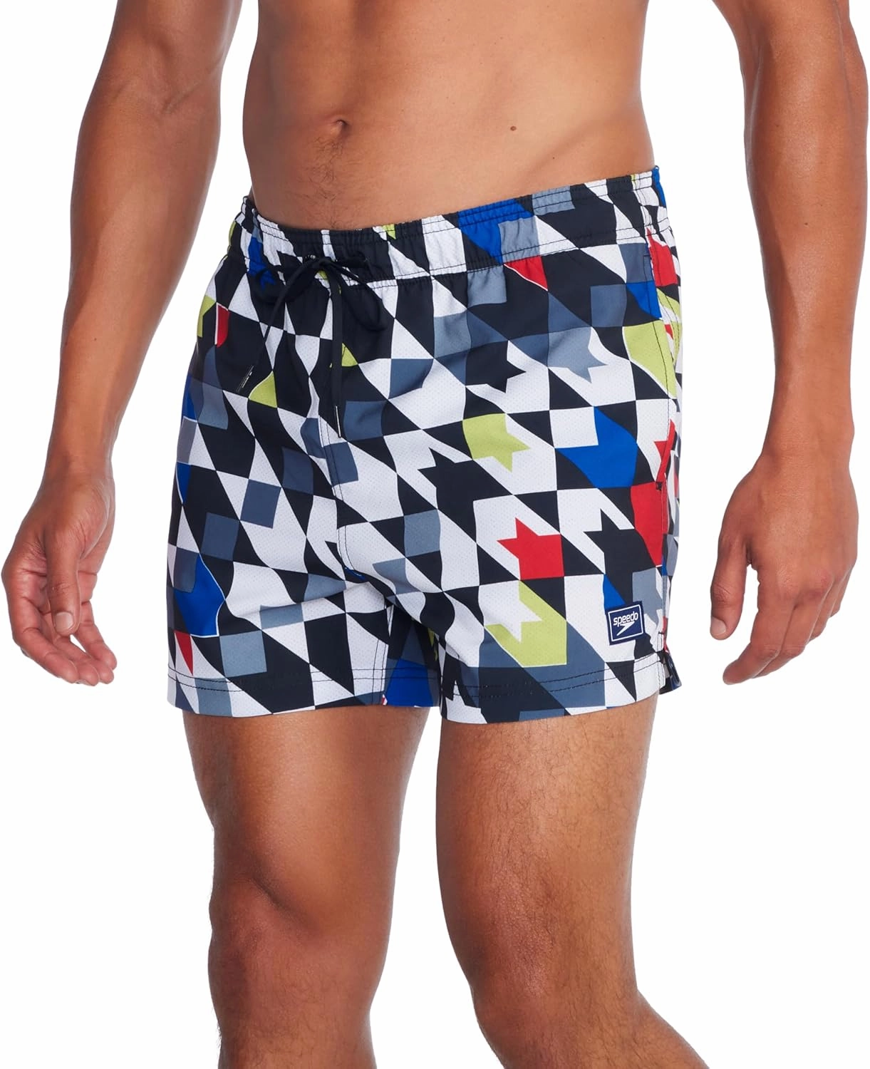 Speedo Men's Swim Trunk Short Length Redondo Striped