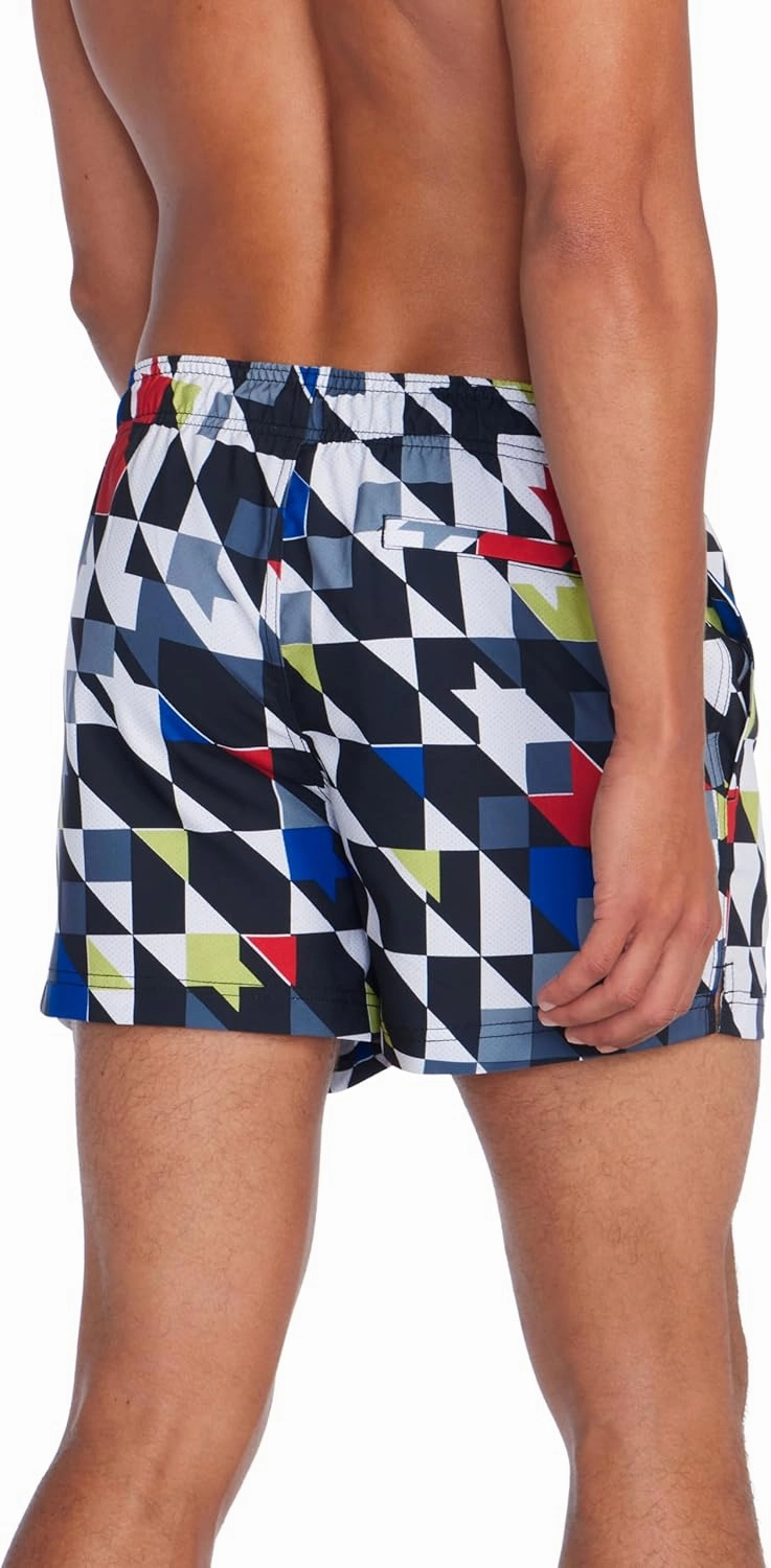 Speedo Men's Swim Trunk Short Length Redondo Striped