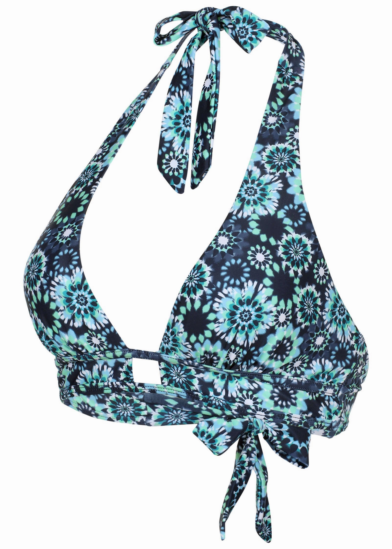 St Thomas Halter Top - Cool Kaleidoscope