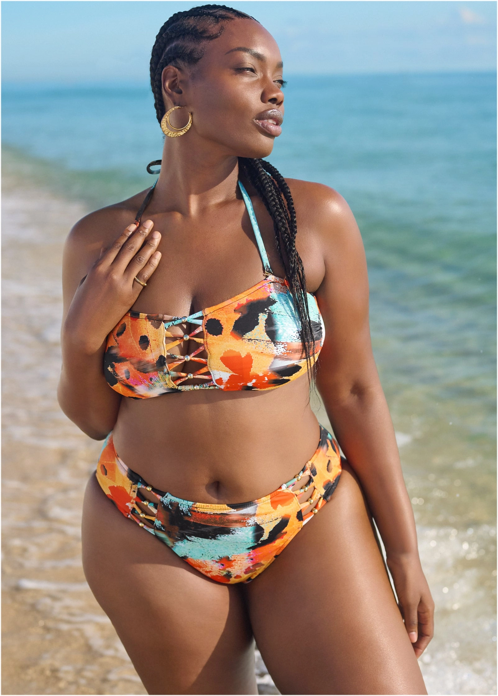Strappy Bandeau Top - Sun Soaker