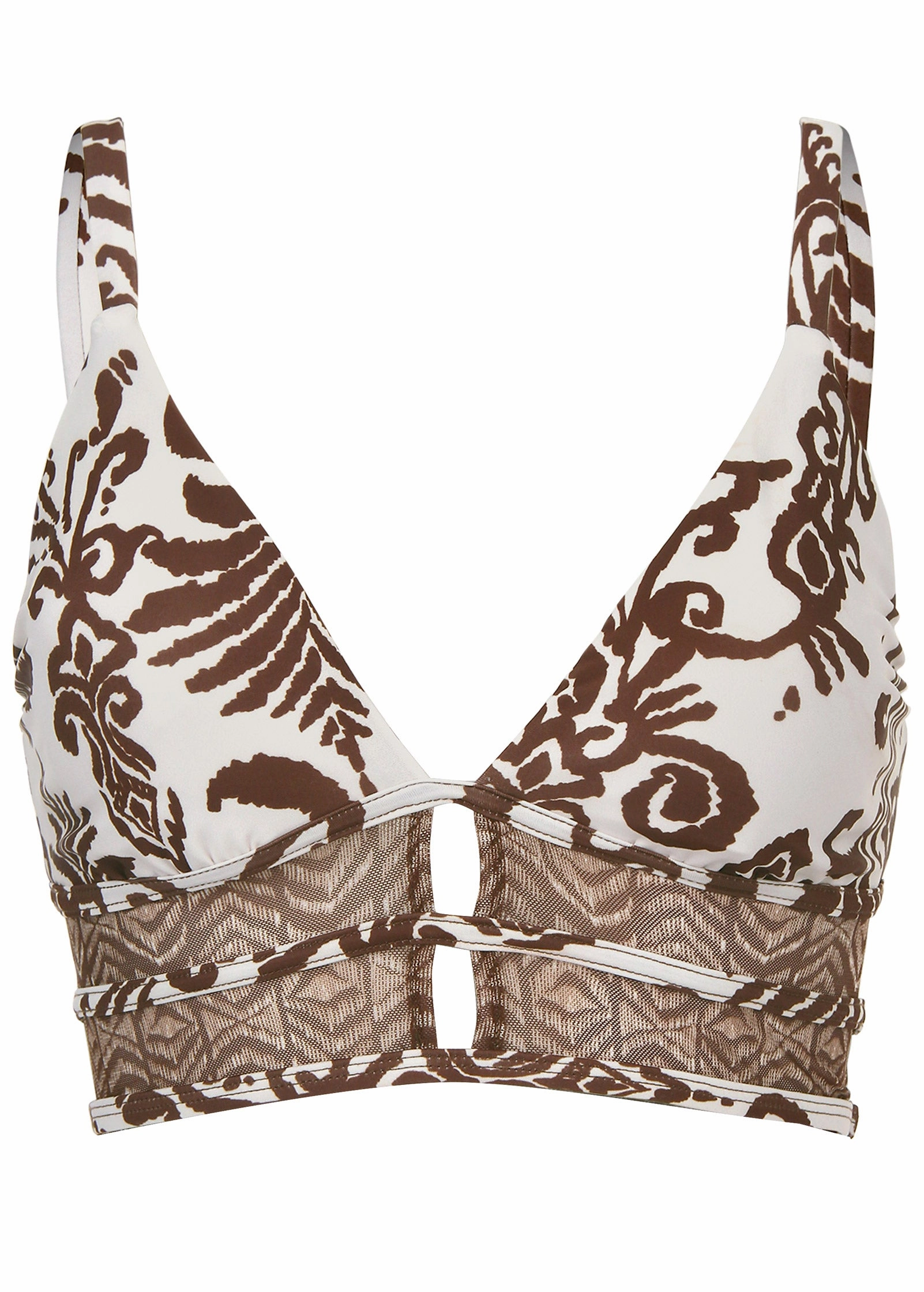 Strappy Longline Top - Mystic Paisley