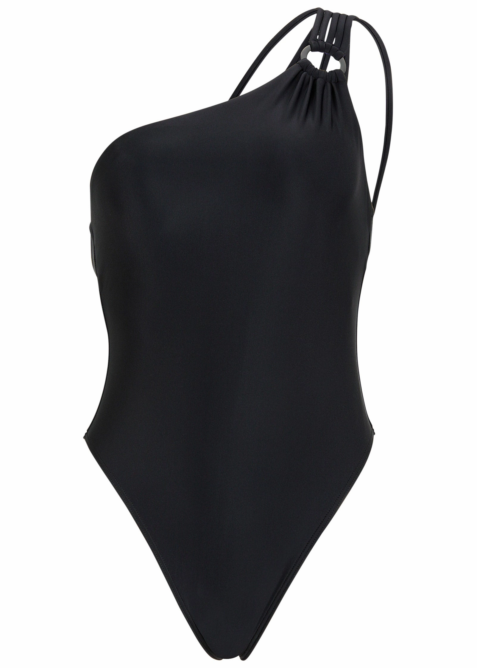 Strappy One-Piece - Black Beauty