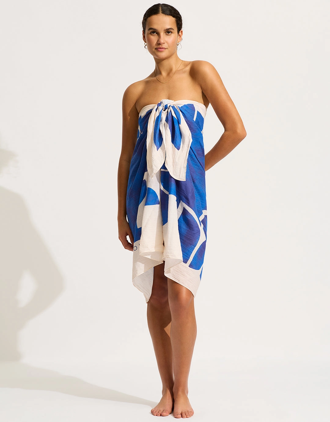 Sunray Sarong - Ultramarine