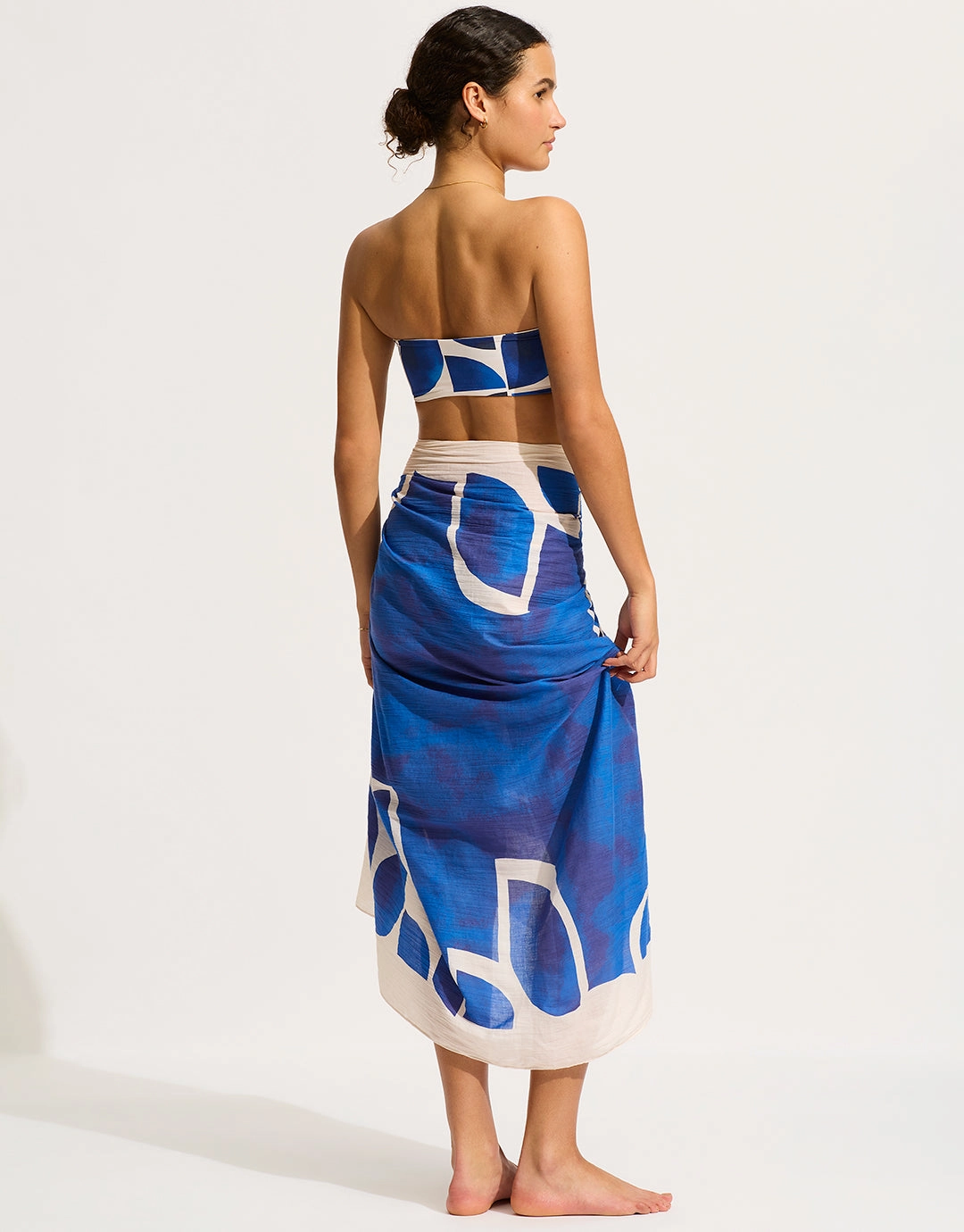 Sunray Sarong - Ultramarine