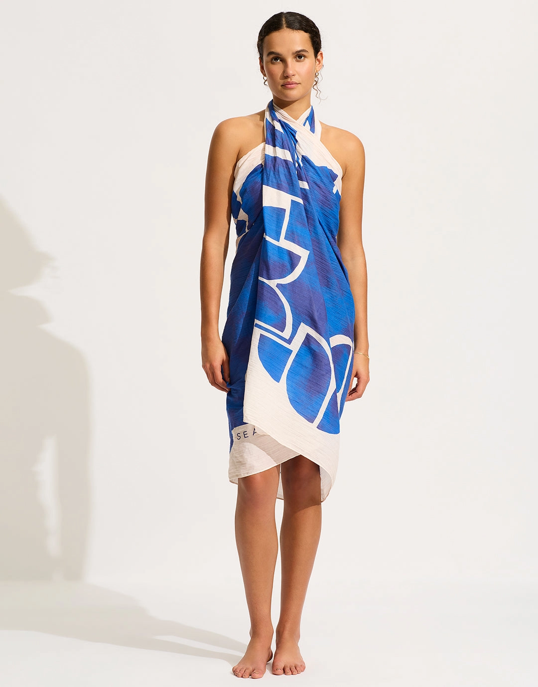 Sunray Sarong - Ultramarine