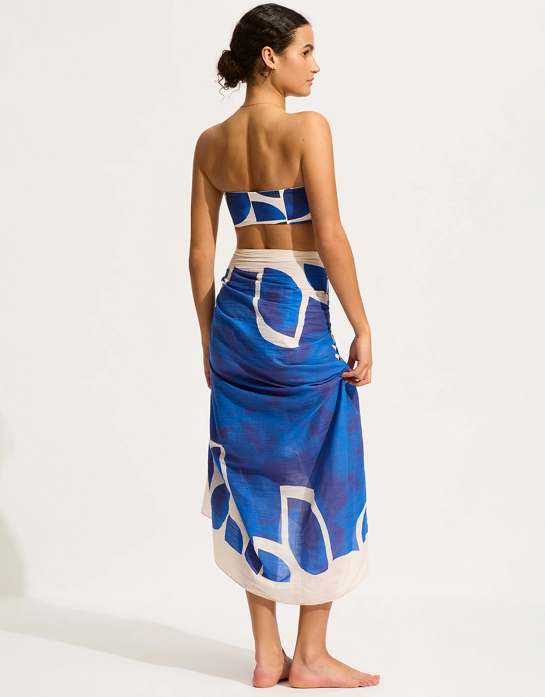 Sunray Sarong - Ultramarine